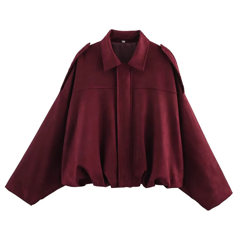 Aveline™ – Elegante suède jack