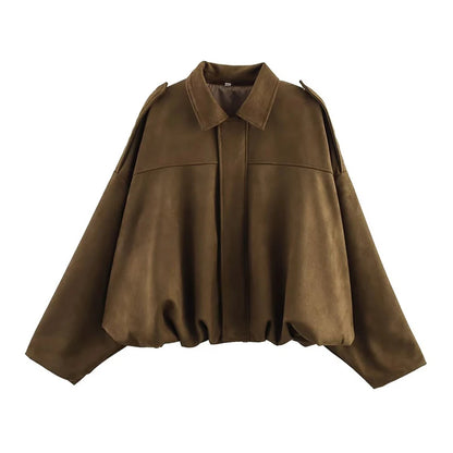 Aveline™ – Elegante suède jack