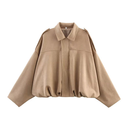 Aveline™ – Elegante suède jack