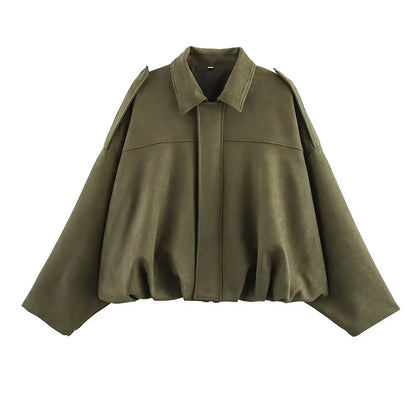 Aveline™ – Elegante suède jack