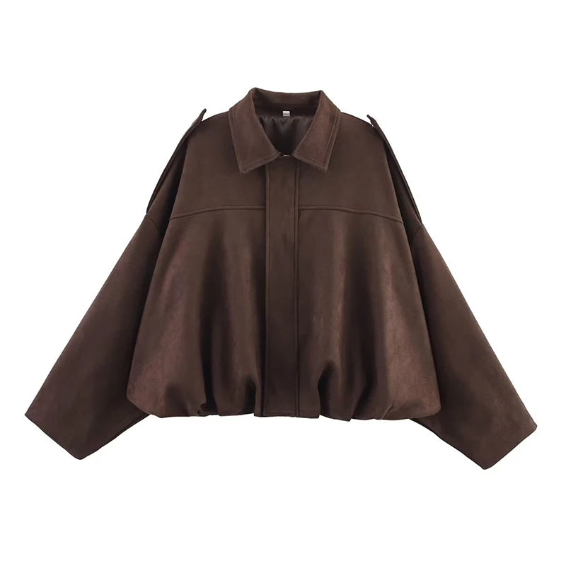 Aveline™ – Elegante suède jack